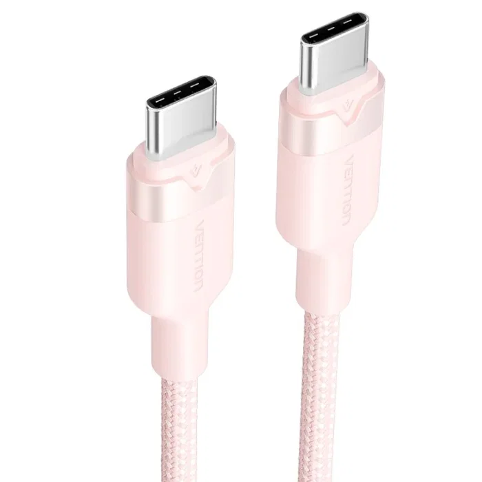 Vention Cable USB-C a USB-C TRDPF 1m Rosa 60W 3A